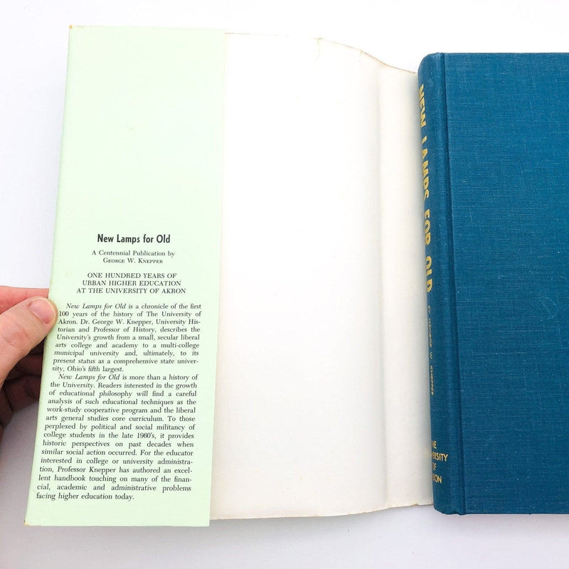 New Lamps For Old Hardcover George W. Knepper 1970 Urban Higher Education Akron 6