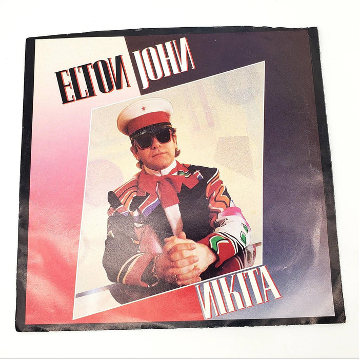 Elton John Nikita Single Record Geffen 1986 7-28800 1