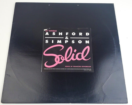 Ashford & Simpson Solid 33 RPM Single Record Capitol Records 1984 V-8612 2