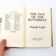 The Day Of The Butterfly Hardcover Norah Lofts 1980 England First Love 1st Ed 7