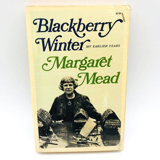 Blackberry Winter Paperback Margaret Mead 1972 Anthropologist Female 1