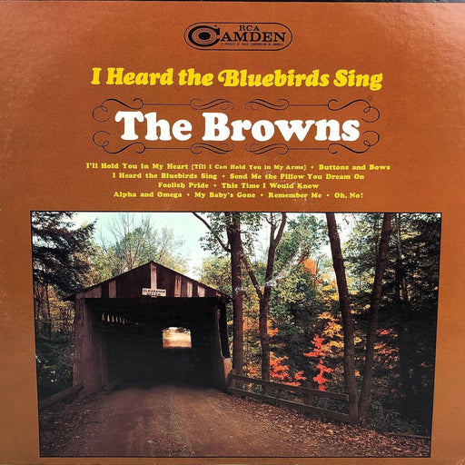 The Browns I Heard The Bluebirds Sing Record 33 RPM LP CAS-885 e Camden 1965 1