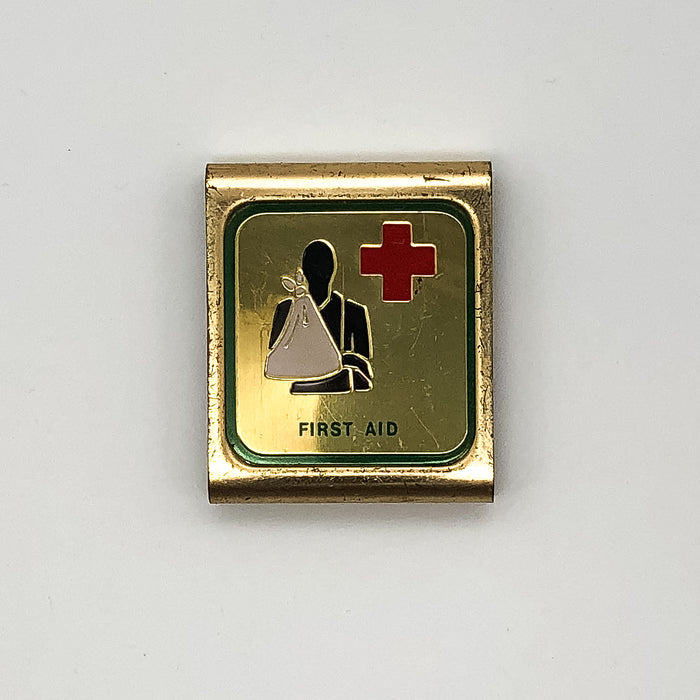 Boy Scouts of America First Aid Metal Belt Slide Clip Skill Award Loop 2