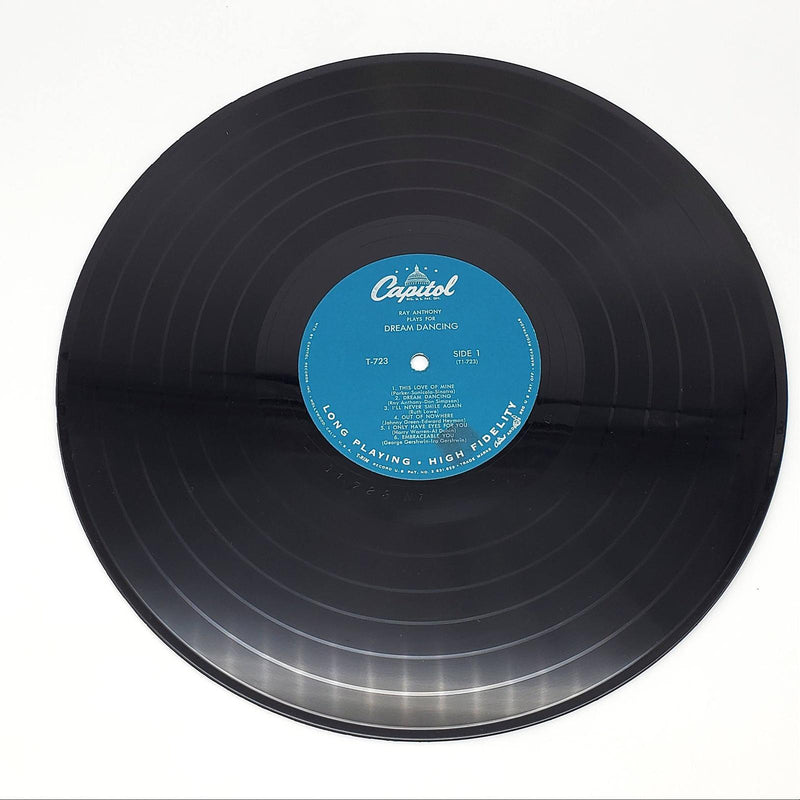 Ray Anthony Plays For Dream Dancing LP Record Capitol Records 1956 T-723 Copy 1 4
