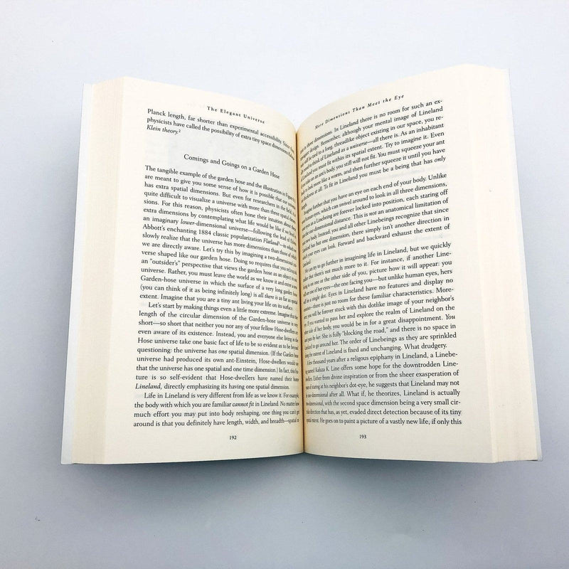 The Elegant Universe Paperback Brian Greene 1999 Superstring Theories Cosmology 8