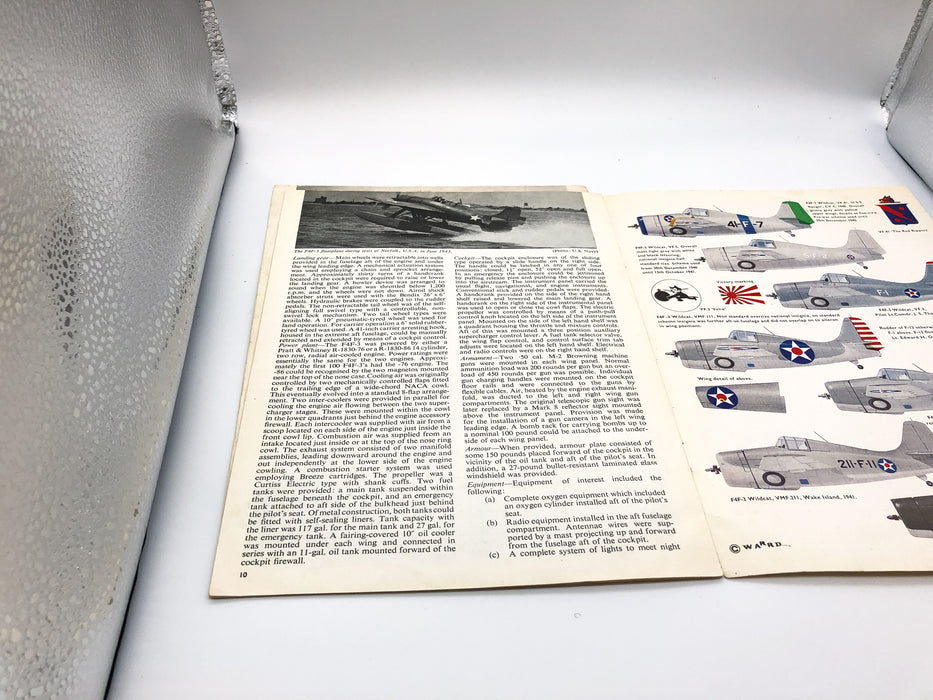 Profile Publications Book Pamphlet #53 The Grumman F4F-3 Wildcat WW2 England 12