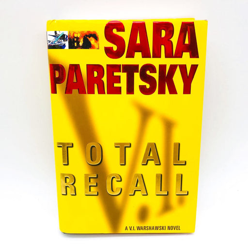 Total Recall Hardcover Sara Paretsky 2001 1st Edition WW2 Present Day Justice 1