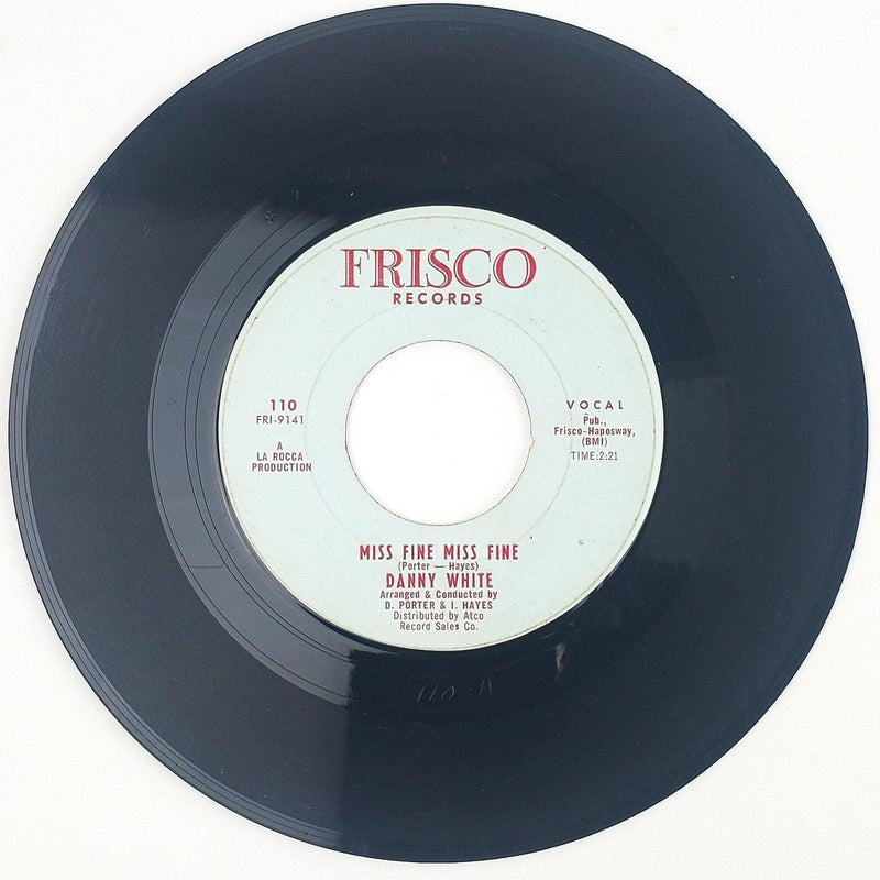 Danny White Can't Do Nothing Without You Record 45 RPM Single 110 Frisco 1965 2