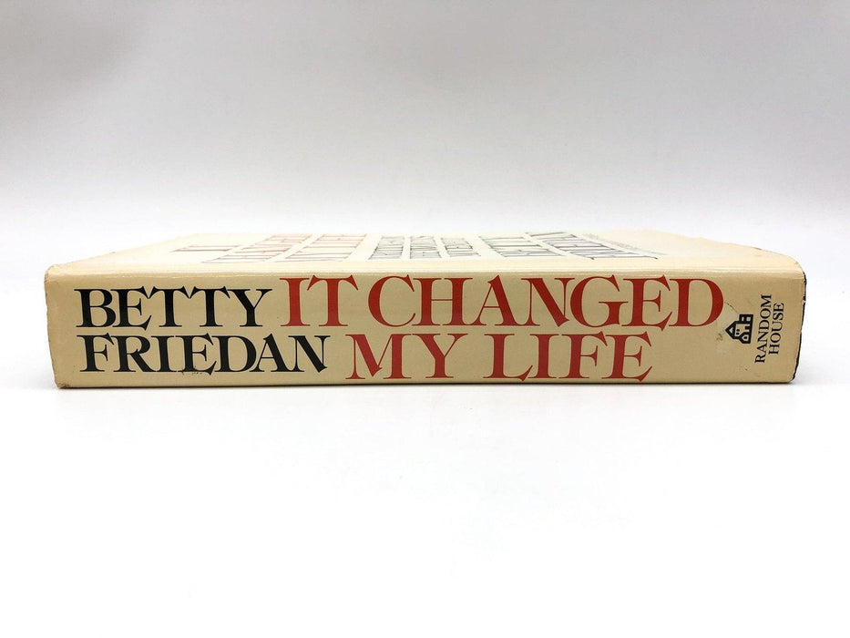 It Changed My Life Betty Friedan 1976 Random Womens Movement HC 1st Ed 10 Print 3