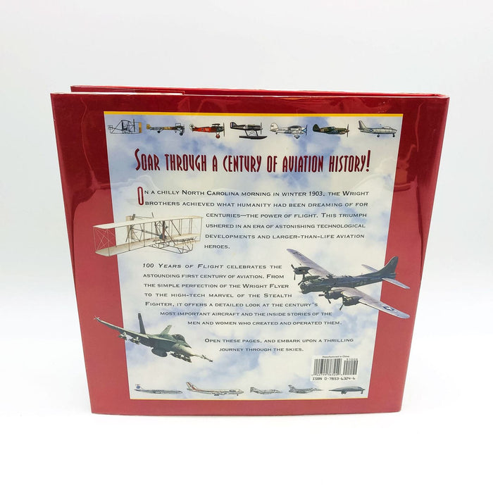 100 Years Of Flight Hardcover Bill Sweetman 2002 1st Edition Biplanes Boeing 707 11