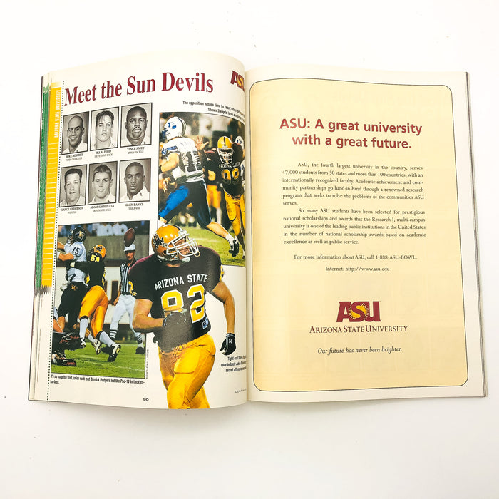 Rose Bowl Game Program 1997 Arizona State Sun Devils Vs. Ohio State Buckeyes 2