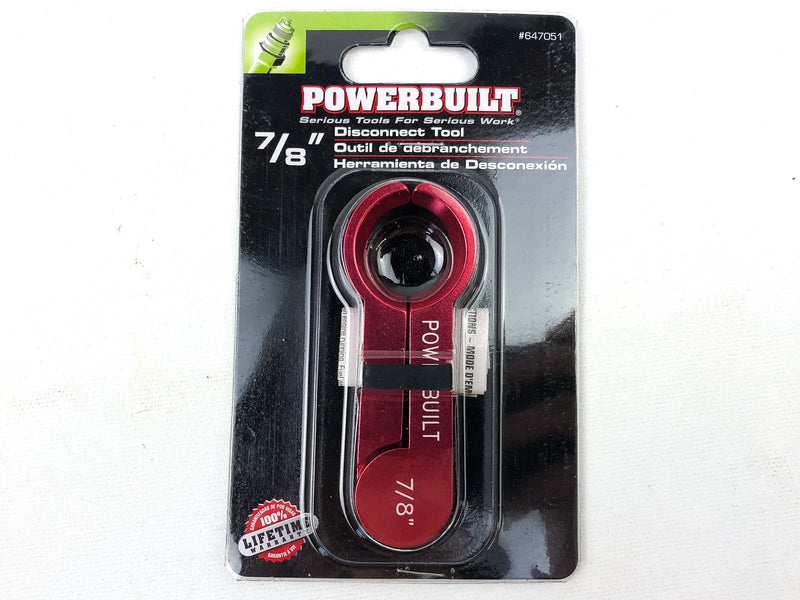 3pk Fuel & Transmission Line Disconnect Tool Set 7/8" Powerbuilt Brand 647051 3