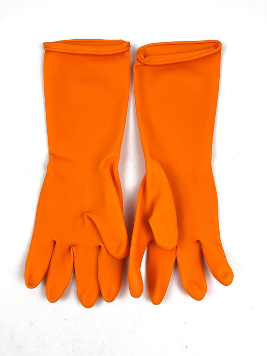 PIP 47-L210T Latex Extra Long Chemical Resistant Work Gloves 18 Mil SZ L 12pk 3