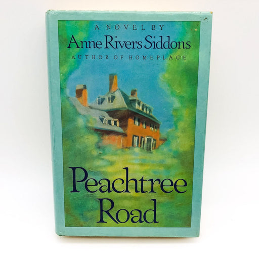 Peachtree Road Hardcover Anne Rivers Siddons 1988 Historical Atlanta 1st Edition 1