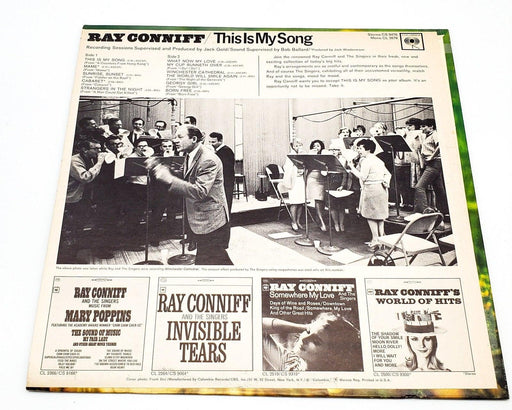 Ray Conniff This Is My Song And Other Great Hits 33 RPM LP Record Columbia 1970 2