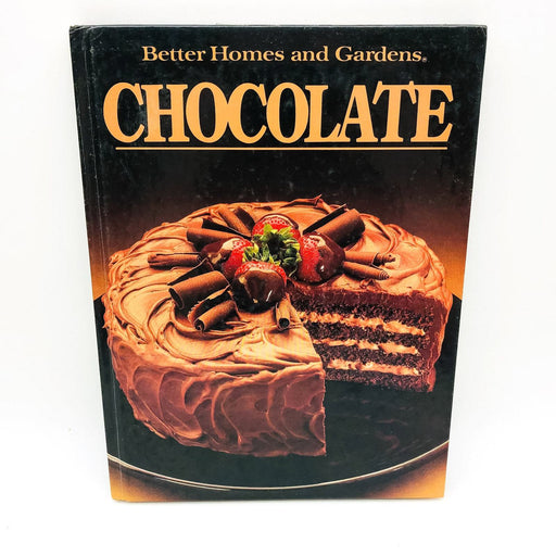 Chocolate Hardcover Better Homes And Garden 1984 1st Edition Recipes Cookbook 1