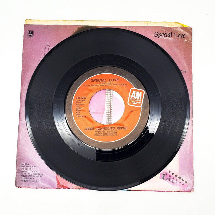 Jesse Johnson's Revue Be Your Man 45 RPM Single Record A&M 1985 AM-2702 3