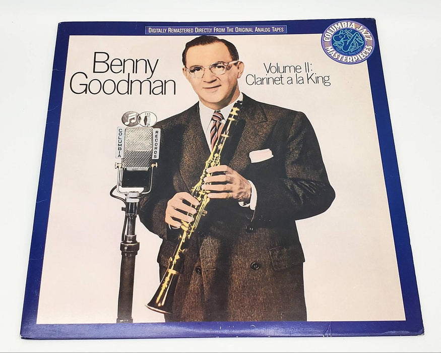 Benny Goodman Volume II: Clarinet A La King LP Record Columbia 1987 CJ 40834 1