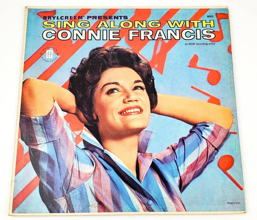 Sing Along With Connie Francis Record LP Mati-Mor 1961 1