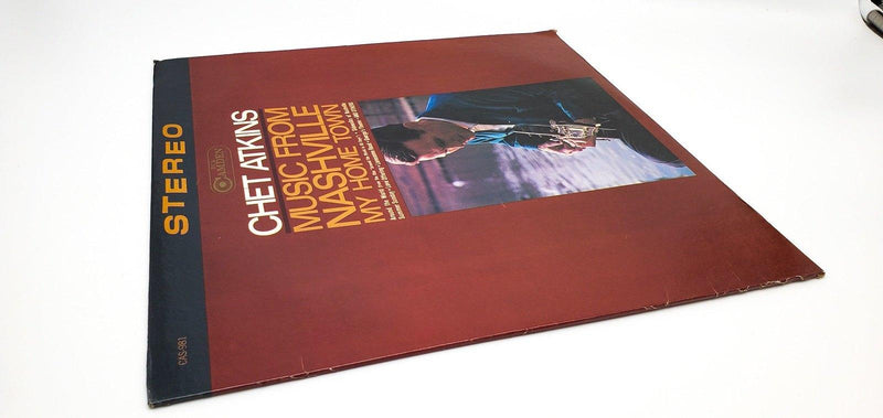 Chet Atkins Music From Nashville My Home Town 33 RPM LP Record RCA Camden 1966 3