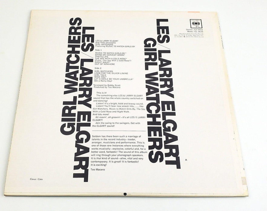 Les & Larry Elgart Girl Watchers 33 RPM LP Record Columbia 1967 2