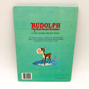 Rudolph The Red Nosed Reindeer HC Richard Scarry 1985 Christmas Golden Books 2