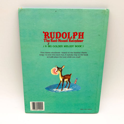 Rudolph The Red Nosed Reindeer HC Richard Scarry 1985 Christmas Golden Books 2