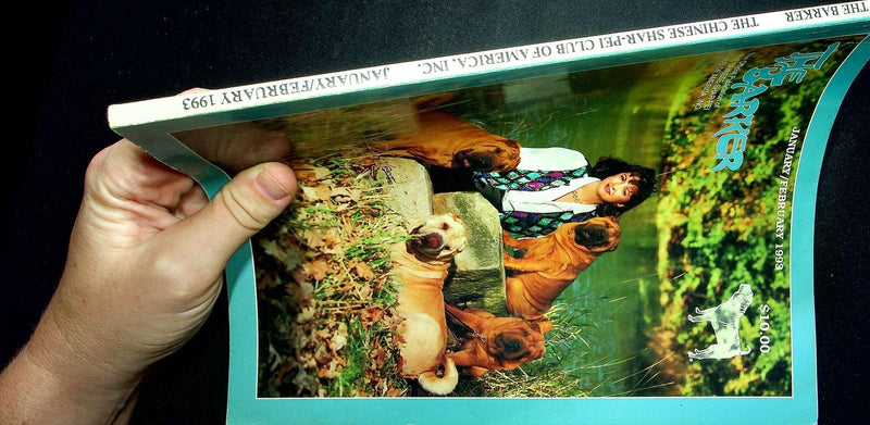 The Barker Magazine Jan Feb 1993 Shar-Pei Dog Soundness Type Breeder Directory