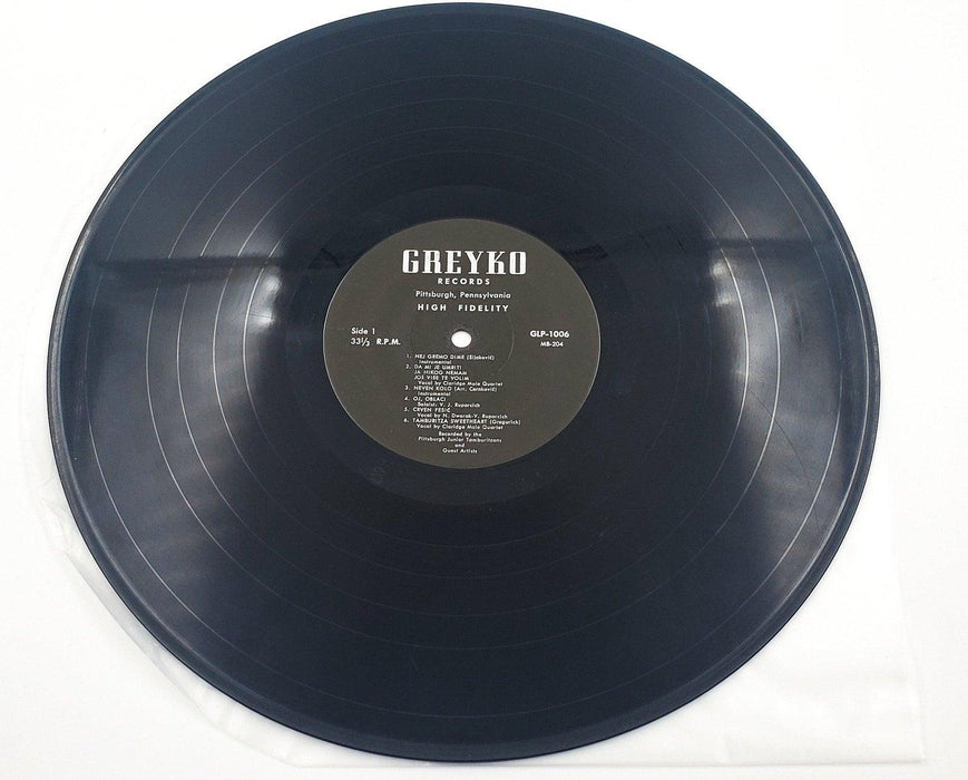 Pittsburgh Jr Tamburitzans Pittsburgh, Pennsylvania 33 RPM LP Record Greyko 1