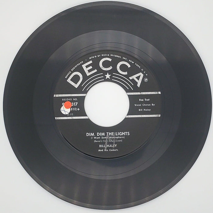 Bill Haley And His Comets Happy Baby Record 45 RPM Single 9-29317 Decca 1954 2