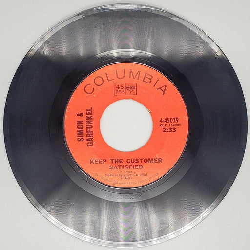 Simon & Garfunkel Bridge Over Troubled Water Record 45 RPM Single Columbia 1970 1