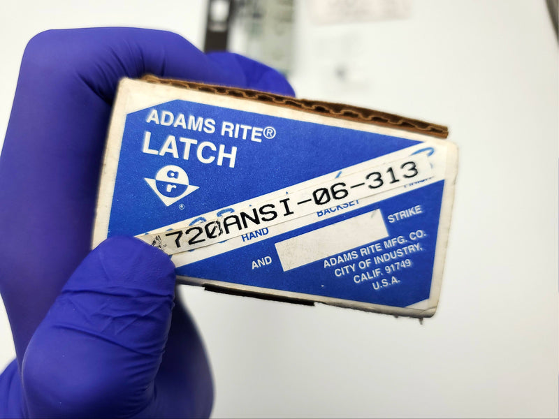 Adams Rite Deadlatch Assembly 4720 ANSI 06 313 Dark Bronze Face Plate NOS 7