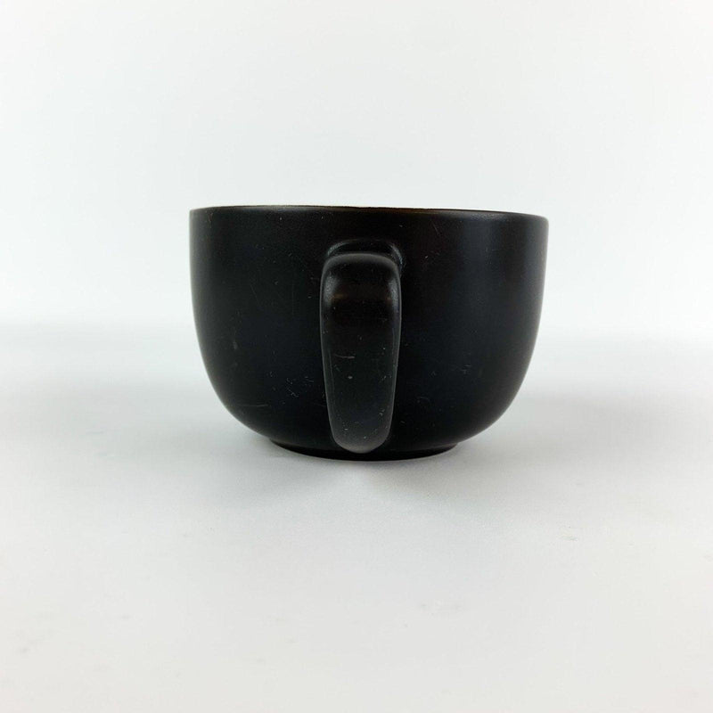 Starbucks Black Coffee Mug Matte Bone China Flower Sunflower Yellow 2012 5