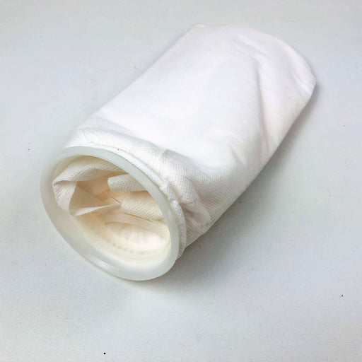Pomf Filter Sock Bag 25 Micron 4-1/8" x 12" Multi Layer P Flange Sewn Liquid 2