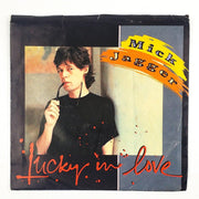 Mick Jagger Lucky In Love Record 45 RPM Single 38-04893 Columbia 1985 1
