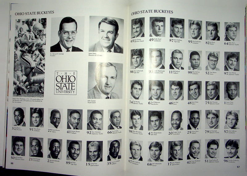 Pittsburgh Panthers Football Program Sep 17 1988 Vs. Ohio State Buckeyes OSU