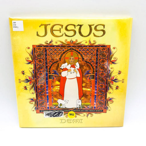 Jesus Hardcover Demi 2005 1st Edition Ex Library King James Bible Illustrated 1