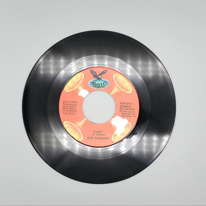Ace Cannon Sugar Blues Single Record Gusto Records 1981 GT4-2111 2