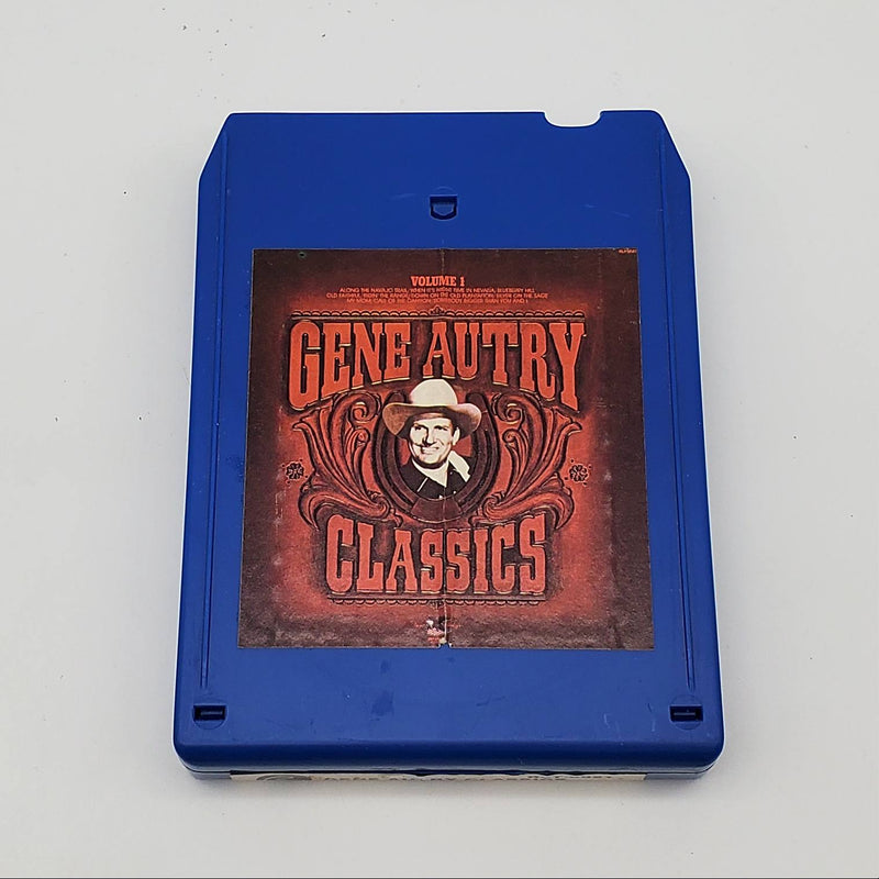 Gene Autry Gene Autry Classics Volume 1 8-Track Tape Album Republic Records 1977