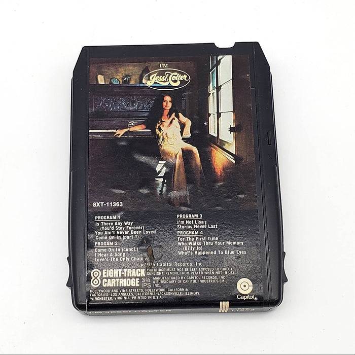 Jessi Colter I'm Jessi Colter 8-Track Tape Album Capitol Records 1975 8XT-11363