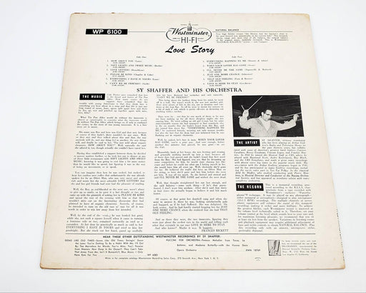 Sy Shaffer And His Orchestra Love Story LP Record Westminster 1958 WST 15023 2