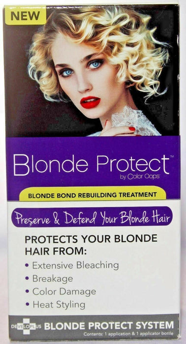 6x Color Oops Blonde Protect Bond Rebuilding Treatment Bleached Highlighted Hair