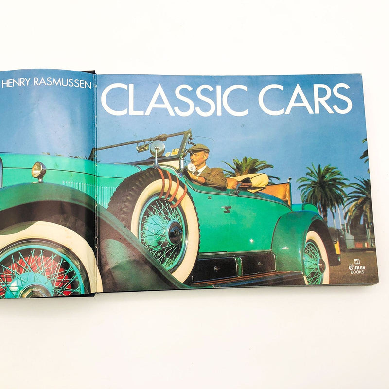 Classic Cars Hardcover Henry Rasmussen 1979 Automobiles History Auto Cars 7