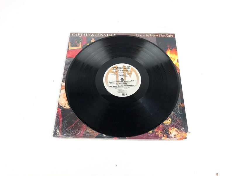 Captain & Tennille Come in From the Rain Record LP SP-4700 POSTER & Lyrics 1977 8