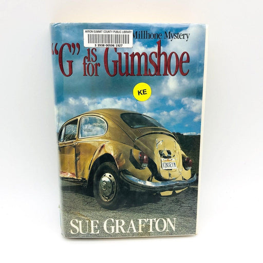 G Is For Gumshoe Hardcover Sue Grafton 1990 Kinsey Millhone PI 1st Edition Ex Li 1