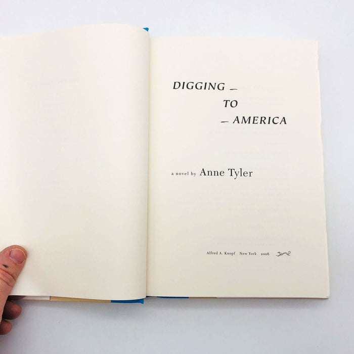 Anne Tyler Book Digging To America Hardcover 2006 1st Edition Iranian Americans 7