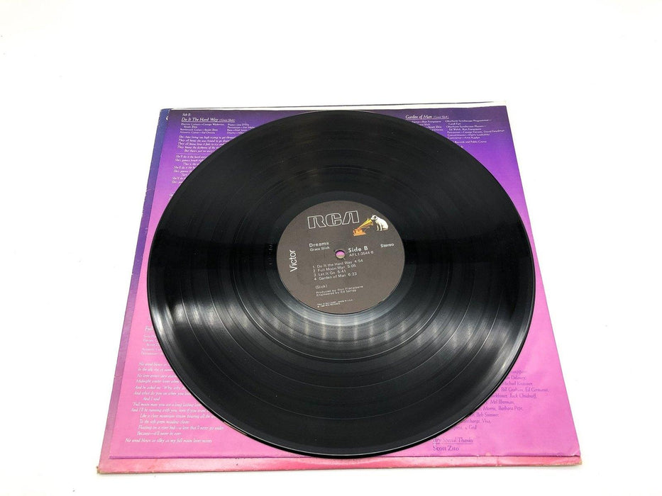 Grace Slick Dreams Record 33 RPM LP AFL1-3544 RCA Records 1980 7
