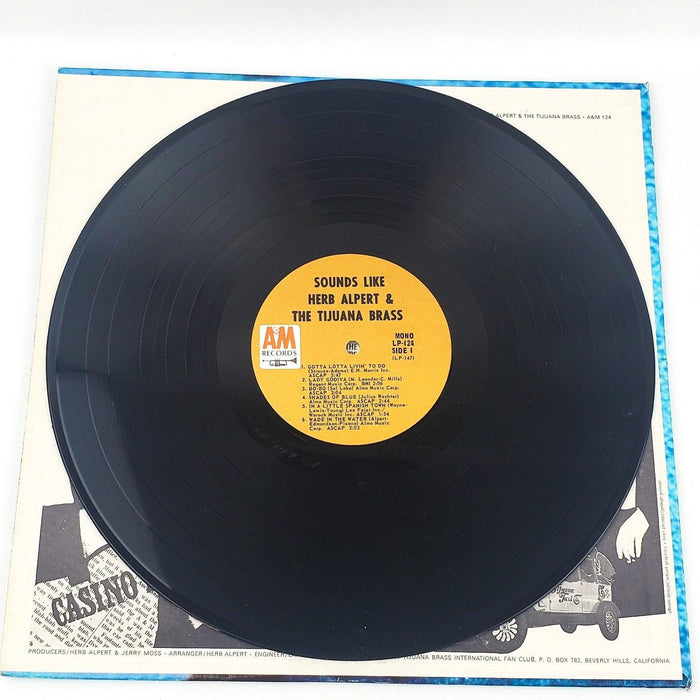 Herb Alpert & The Tijuana Brass Sounds Like Record 33 RPM LP LP 124 A&M 1967 4