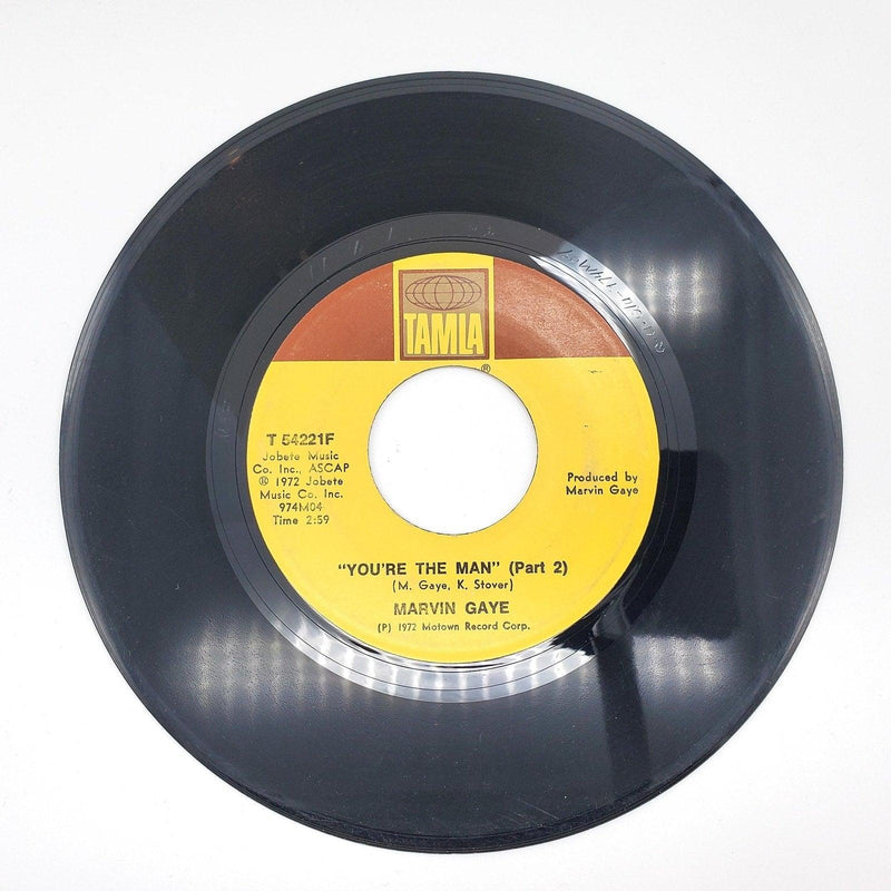 Marvin Gaye You're The Man 45 RPM Single Record Tamla 1972 T 54221F 2