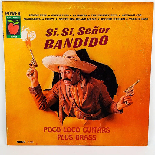 Poco Loco Guitars Si, Si, Senor Bandido Record LP D 399 Power Records 1966 1